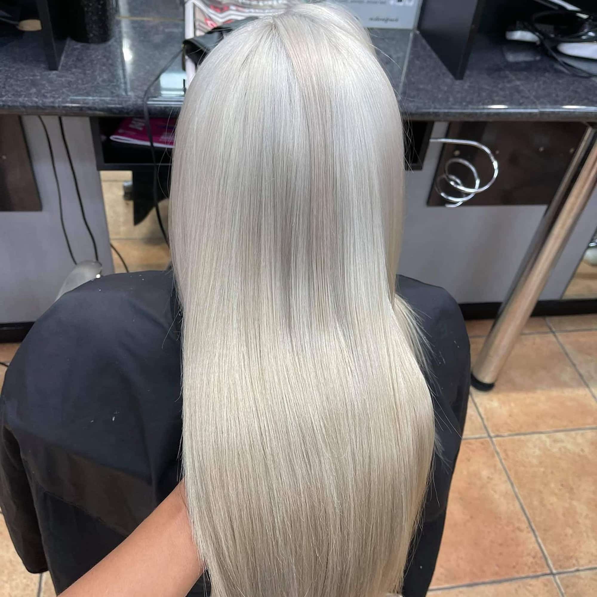 A Long and Light Blonde Hair — Hair Salon in Darwin, NT